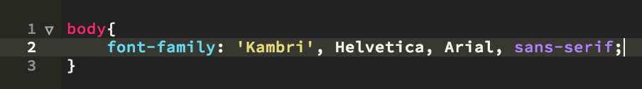 About Webfonts